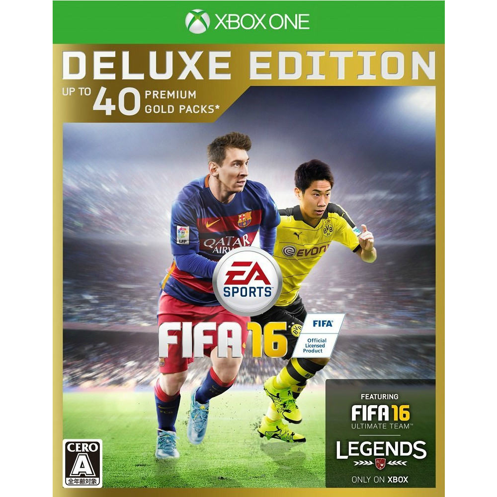 【新品即納】[XboxOne]FIFA 16 DELUXE EDITION(デラックスエディション 限定版) エレクトロニック・アーツ (20151008)