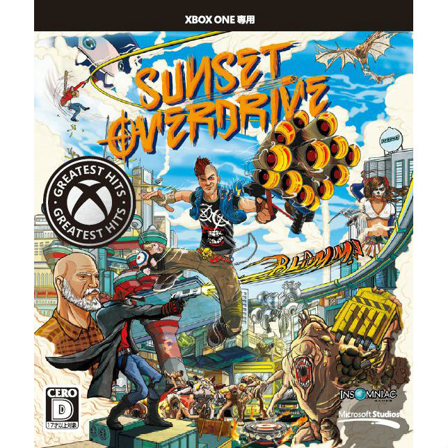 【新品即納】[XboxOne]Sunset OverDrive(サンセットオーバードライブ)(Greatest Hits)(3QT-00052) マイクロソフト (20151015)