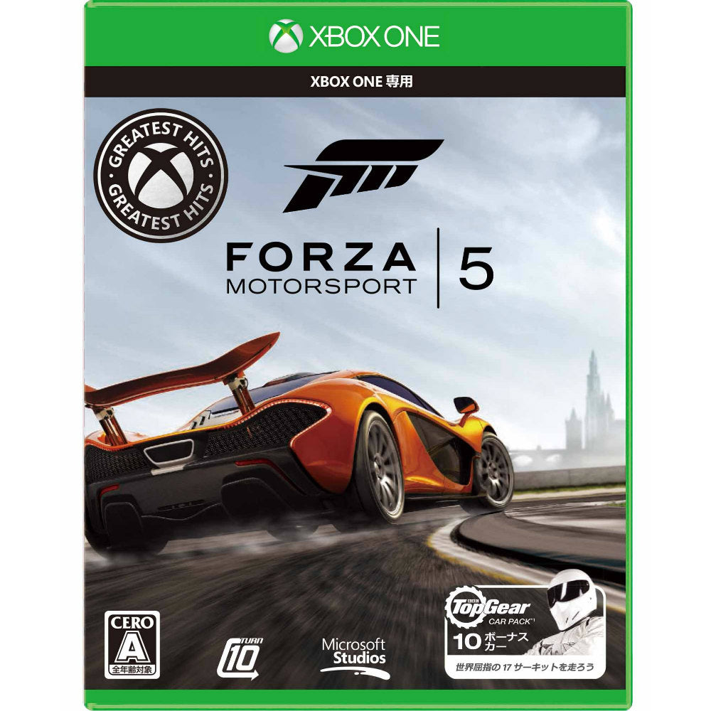 【新品即納】[XboxOne]Forza Motorsport 5 Greatest Hits(フォルツァ モータースポーツ5 グレイテストヒッツ)(PK2-00026) 日本マイクロソフト (20160225)