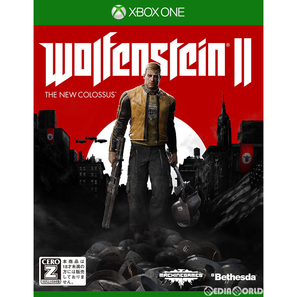 【新品即納】[XboxOne]ウルフェンシュタイン 2: ザ ニューコロッサス(Wolfenstein II: The New Colossus) ベセスダ・ソフトワークス (20171123)