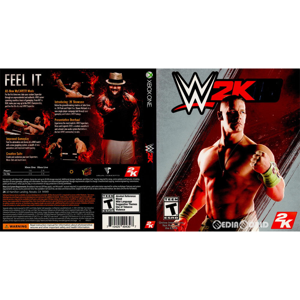 【中古即納】[XboxOne] WWE 2K15(北米版) (20141118)