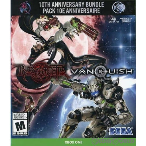 【中古即納】[XboxOne]BAYONETTA&VANQUISH 10TH ANNIVERSARY BUNDLE(ベヨネッタ&ヴァンキッシュ 10TH アニバーサリーバンドル) 北米版(BV-64096-0) セガ (20200218)