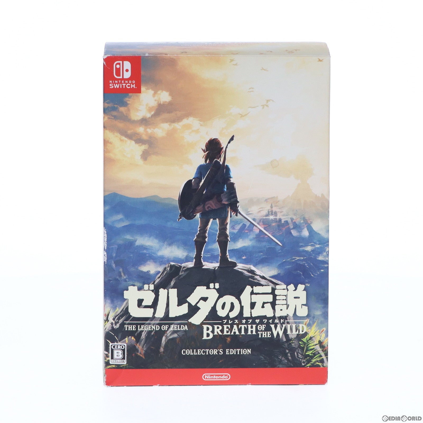 【中古即納】[表紙説明書なし][Switch]ゼルダの伝説 ブレス オブ ザ ワイルド COLLECTOR'S EDITION(限定版) 任天堂 (20170303)