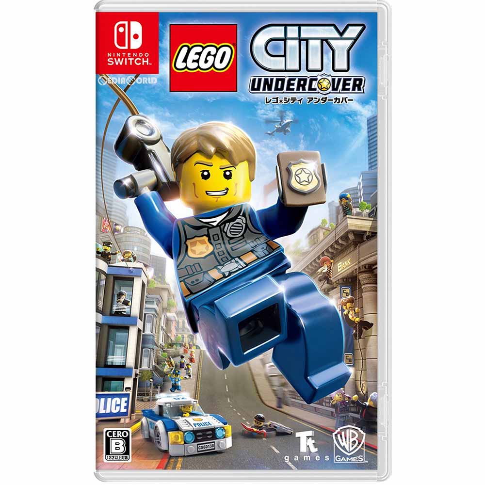 【中古即納】[お得品][表紙説明書なし][Switch]LEGO&reg City: Undercover(レゴ シティ アンダーカバー) ワーナー ブラザース ジャパン (20170629)