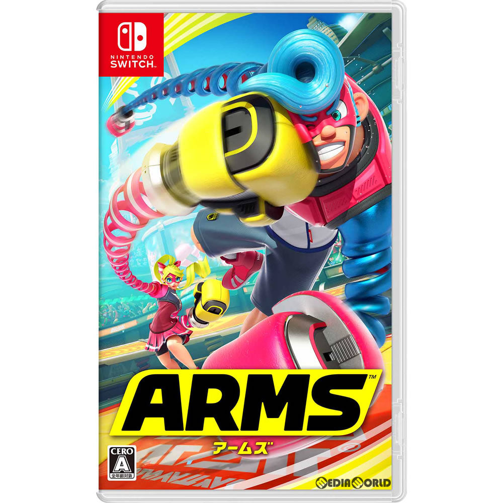 【中古即納】[表紙説明書なし][Switch]ARMS(アームズ) 任天堂 (20170616)