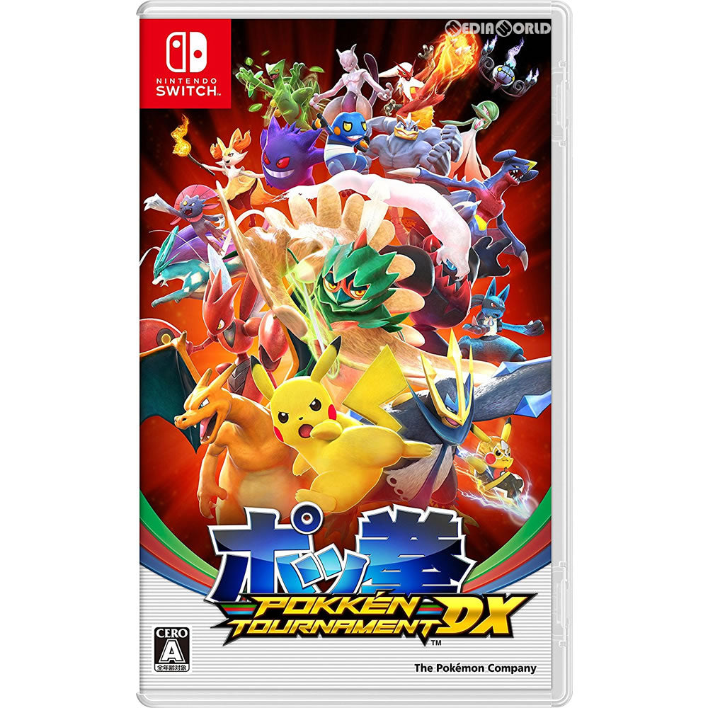 【中古即納】[表紙説明書なし][Switch]ポッ拳 POKK&Eacute;N TOURNAMENT DX(ポッケン トーナメント デラックス) ポケモン (20170922)