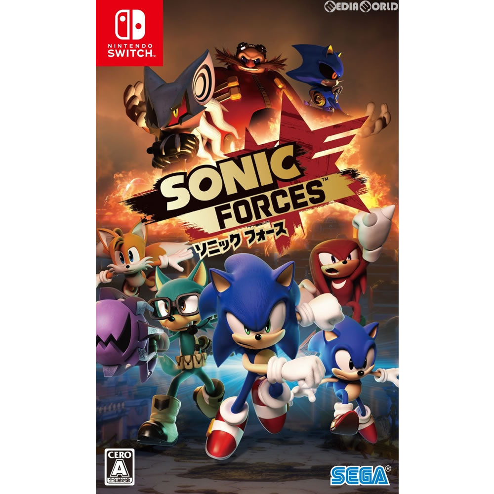 【中古即納】[お得品][表紙説明書なし][Switch]ソニックフォース(SONIC FORCES) セガゲームス (20171109)