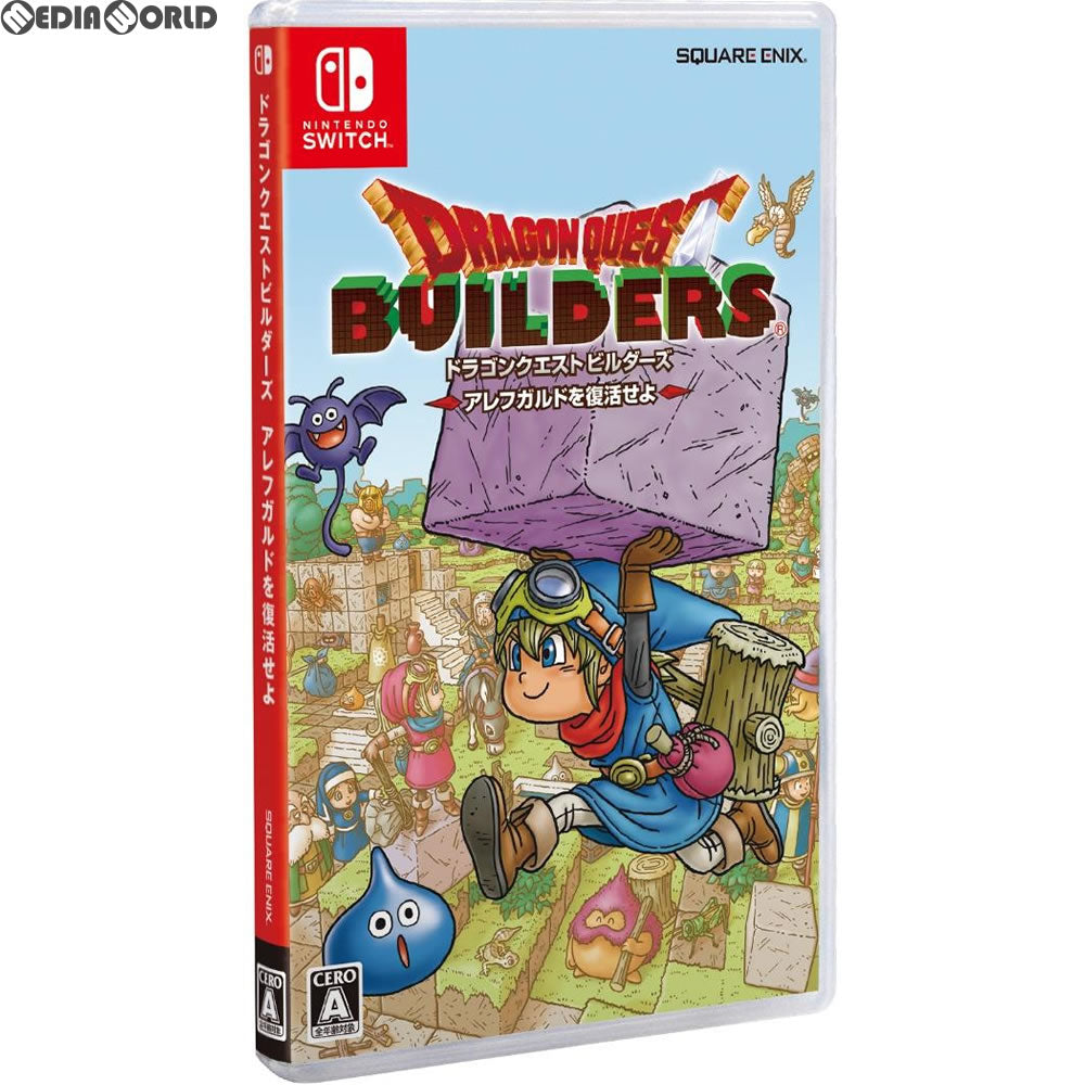 【中古即納】[表紙説明書なし][Switch]ドラゴンクエストビルダーズ アレフガルドを復活せよ スクウェア・エニックス (20180301)