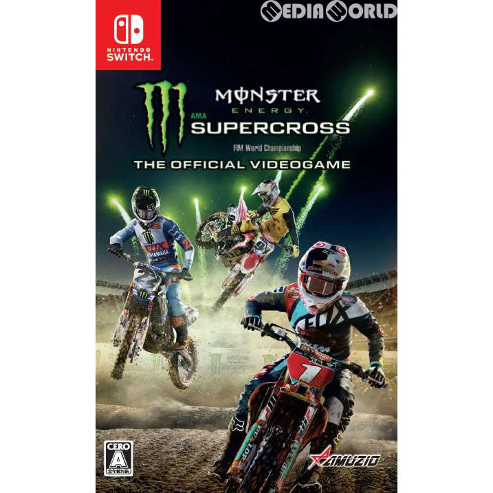 【中古即納】[Switch]Monster Energy Supercross - The Official Videogame(モンスターエナジースーパークロス ザオフィシャルビデオゲーム)(20180322)
