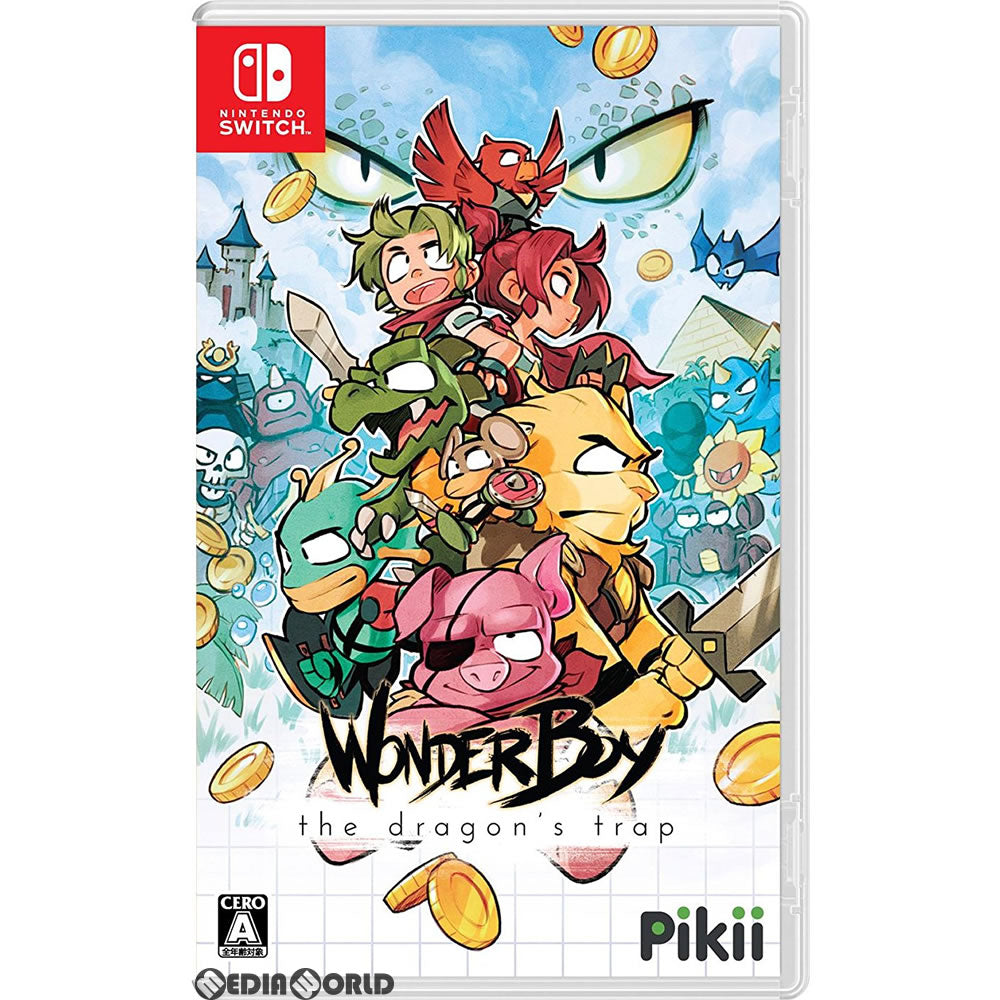 【中古即納】[お得品][表紙説明書なし][Switch]Wonder Boy: The Dragon's Trap(ワンダーボーイ ザ ドラゴンズ トラップ) Pikii(ピッキー) (20180419)