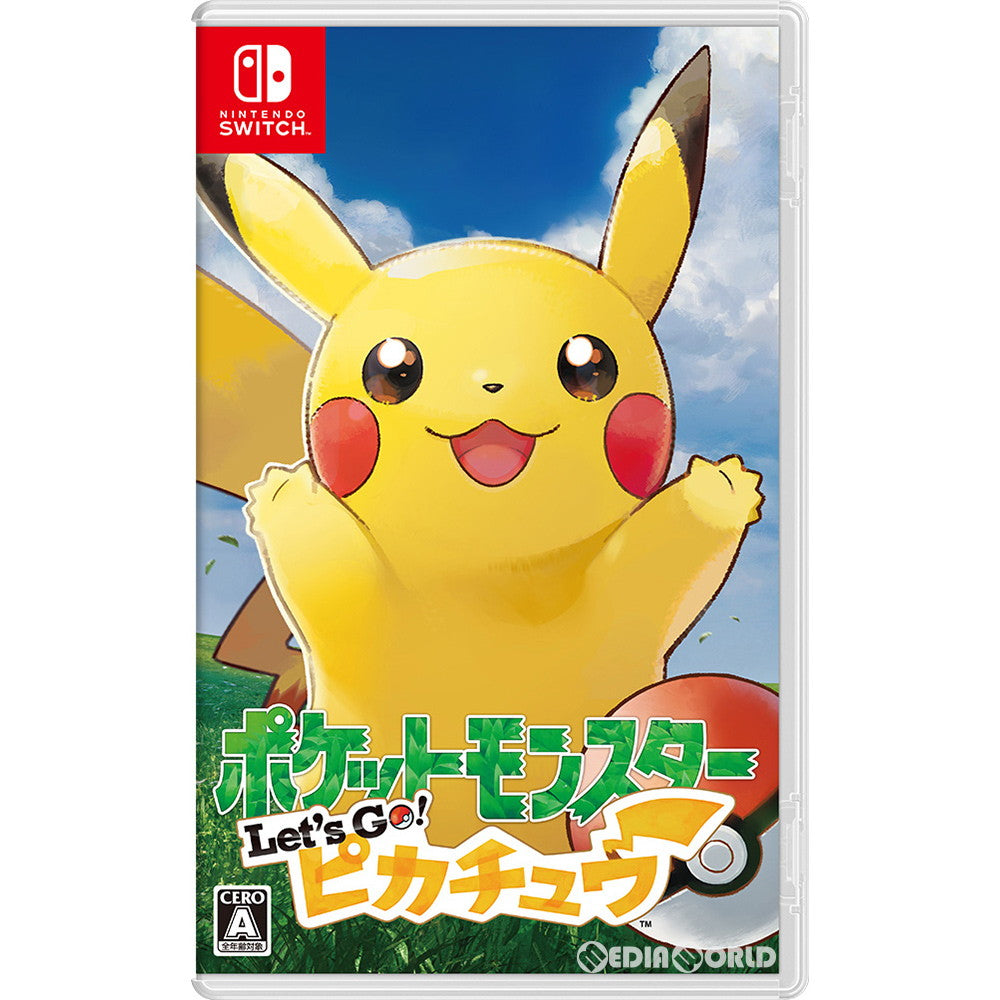 【新品】【お取り寄せ】[Switch]ポケットモンスター Let's Go! ピカチュウ(ポケモン レッツゴーピカチュウ) 通常版 任天堂 (20181116)