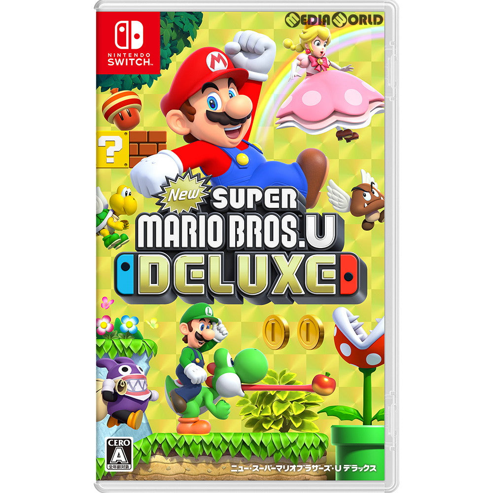 【中古即納】[表紙説明書なし][Switch]New スーパーマリオブラザーズ U デラックス 任天堂 (20190111)