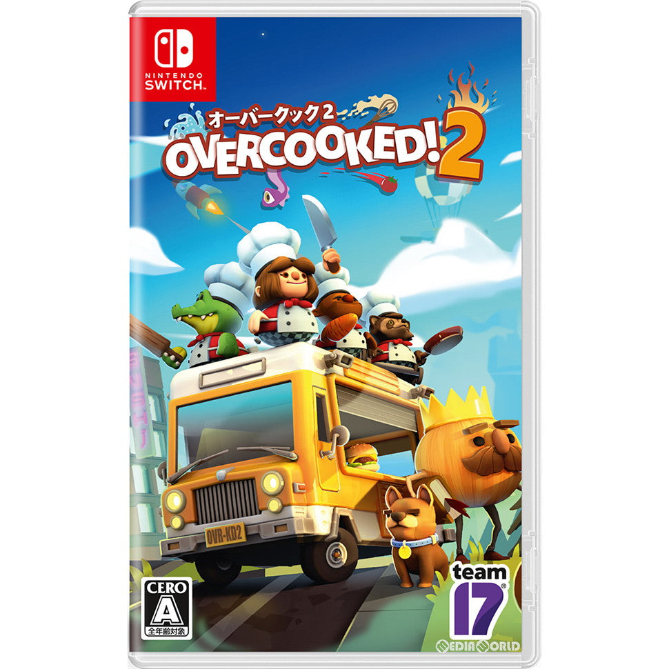 【中古即納】[お得品][表紙説明書なし][Switch]Overcooked&reg; 2 - オーバークック2 ポケット (20181129)
