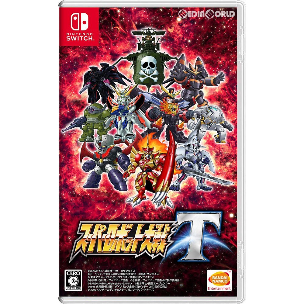 【中古即納】[表紙説明書なし][Switch]スーパーロボット大戦T 通常版 バンダイナムコエンターテインメント (20190320)