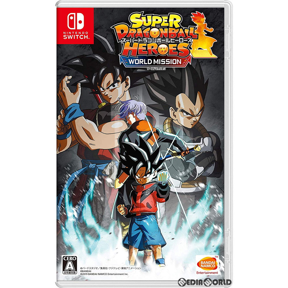 【中古即納】[お得品][表紙説明書なし][Switch]スーパードラゴンボールヒーローズ ワールドミッション(Super Dragonball Heroes: World Mission) バンダイナムコエンターテインメント (20190404)