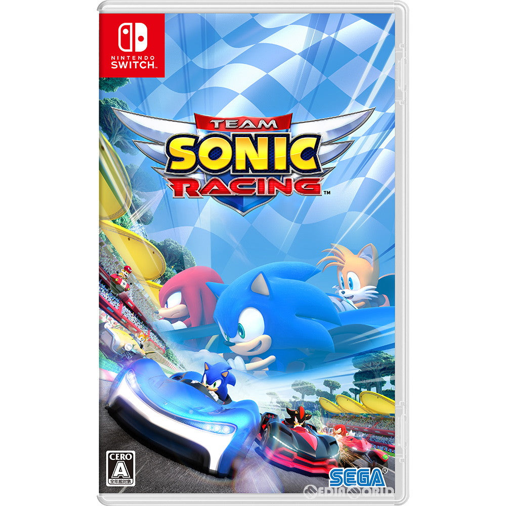 【中古即納】[お得品][表紙説明書なし][Switch]チームソニックレーシング(Team Sonic Racing) セガゲームス (20190521)