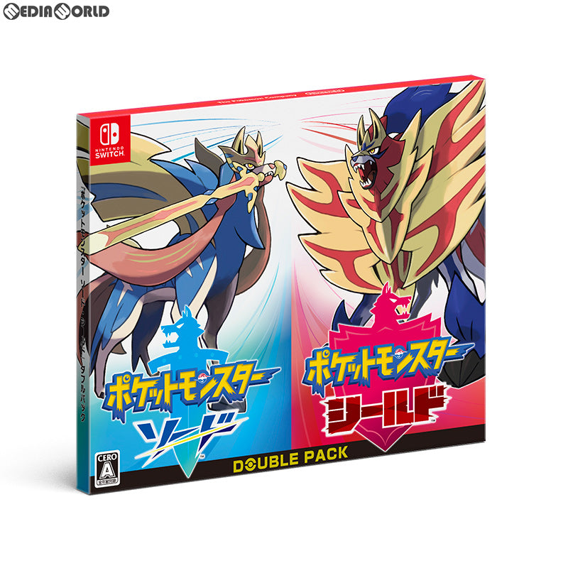 【中古即納】[Switch]『ポケットモンスター ソード・シールド』ダブルパック (ポケモン 剣・盾 Wパック) 任天堂 (20191115)