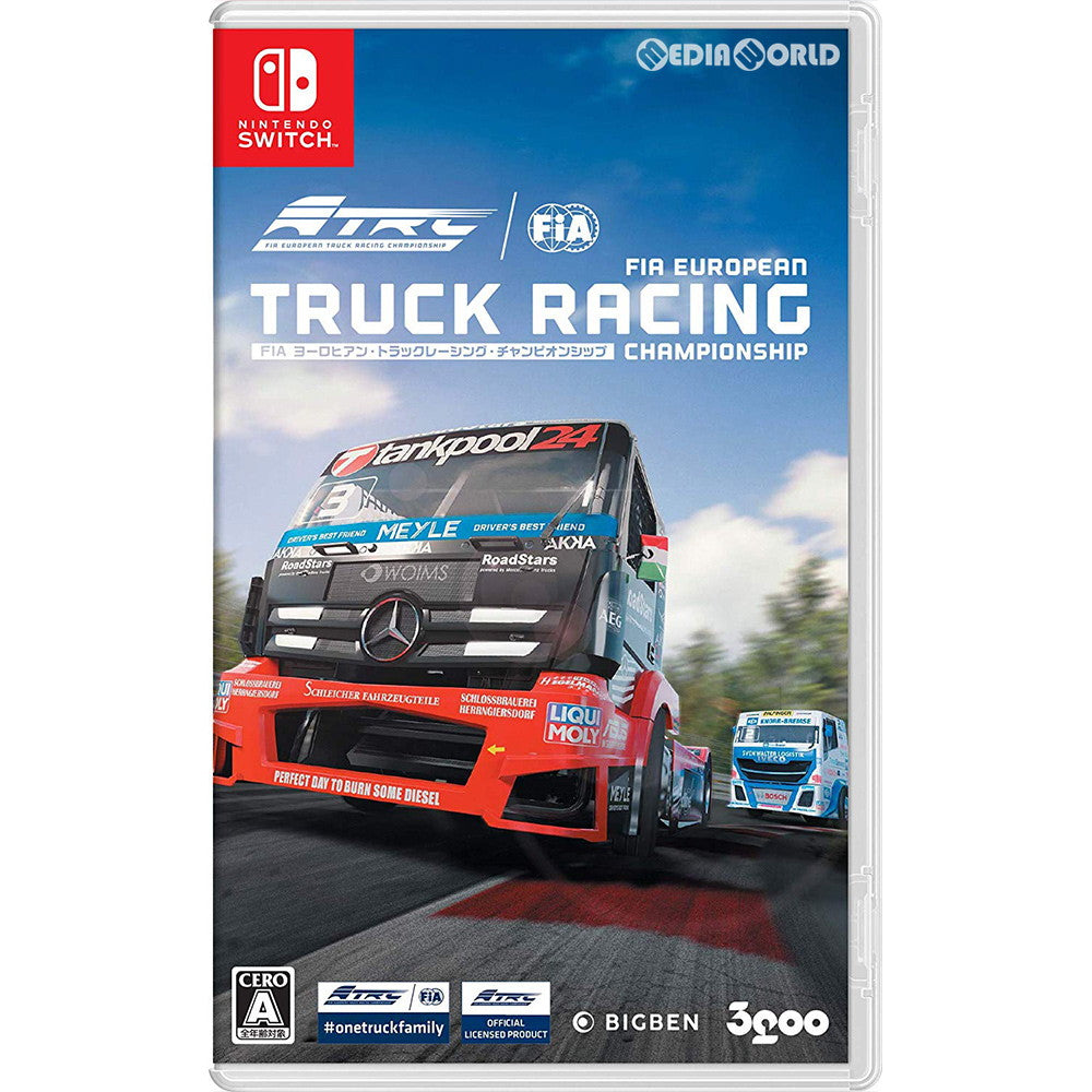 【中古即納】[Switch]FIA ヨーロピアン・トラックレーシング・チャンピオンシップ(FIA European Truck Racing Championship) 3goo (20191031)