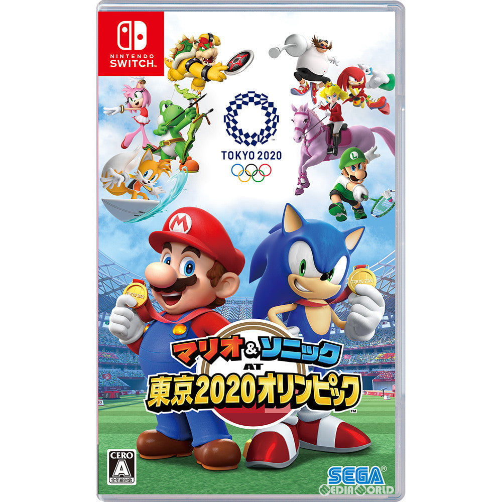 【中古即納】[お得品][表紙説明書なし][Switch]マリオ＆ソニック AT 東京2020オリンピック(TM) セガゲームス (20191101)