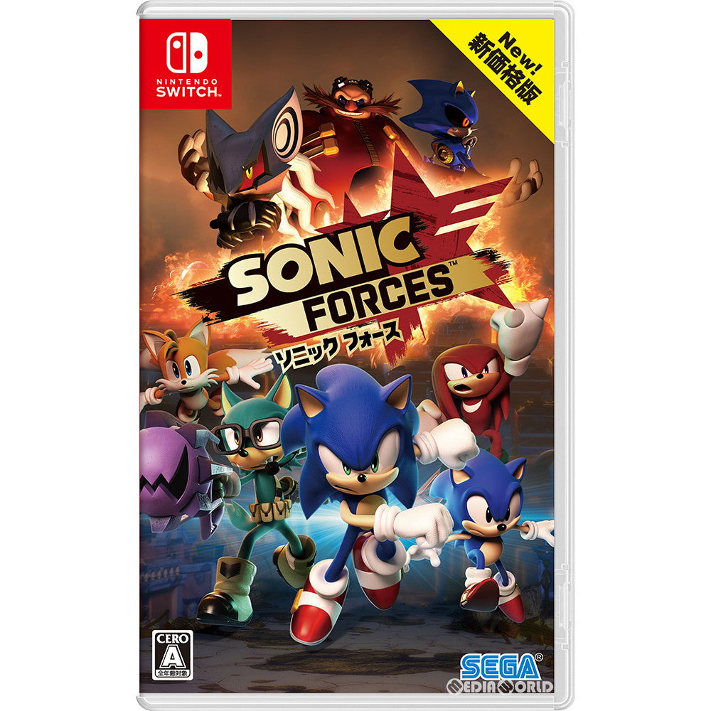 【中古即納】[Switch]ソニックフォース(SONIC FORCES) 新価格版(HAC-2-ABQLC) セガゲームス (20191121)