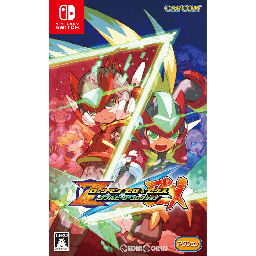 【新品即納】[Switch]ロックマン ゼロ&ゼクス ダブルヒーローコレクション カプコン (20200227)