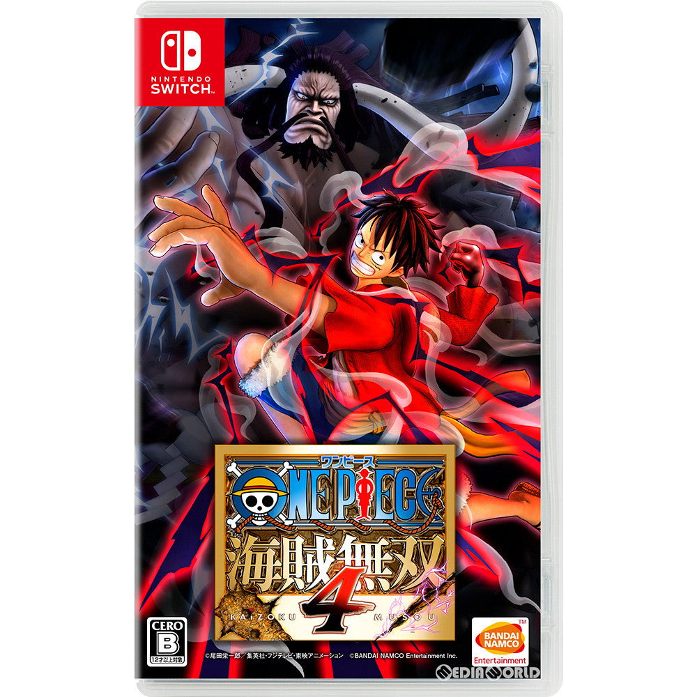 【中古即納】[お得品][表紙説明書なし][Switch]ONE PIECE(ワンピース) 海賊無双4 バンダイナムコエンターテインメント (20200326)