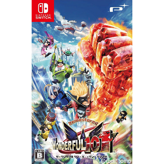 【中古即納】[Switch]The Wonderful 101: Remastered(ザ・ワンダフル ワン・オー・ワン リマスター) プラチナゲームズ (20200611)