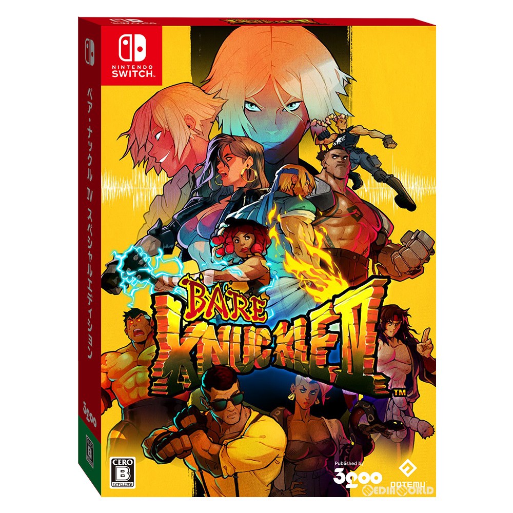 【新品】【お取り寄せ】[Switch]ベア・ナックルIV スペシャルエディション(Bare Knuckle 4 Specal Edition) 3goo (20200730)