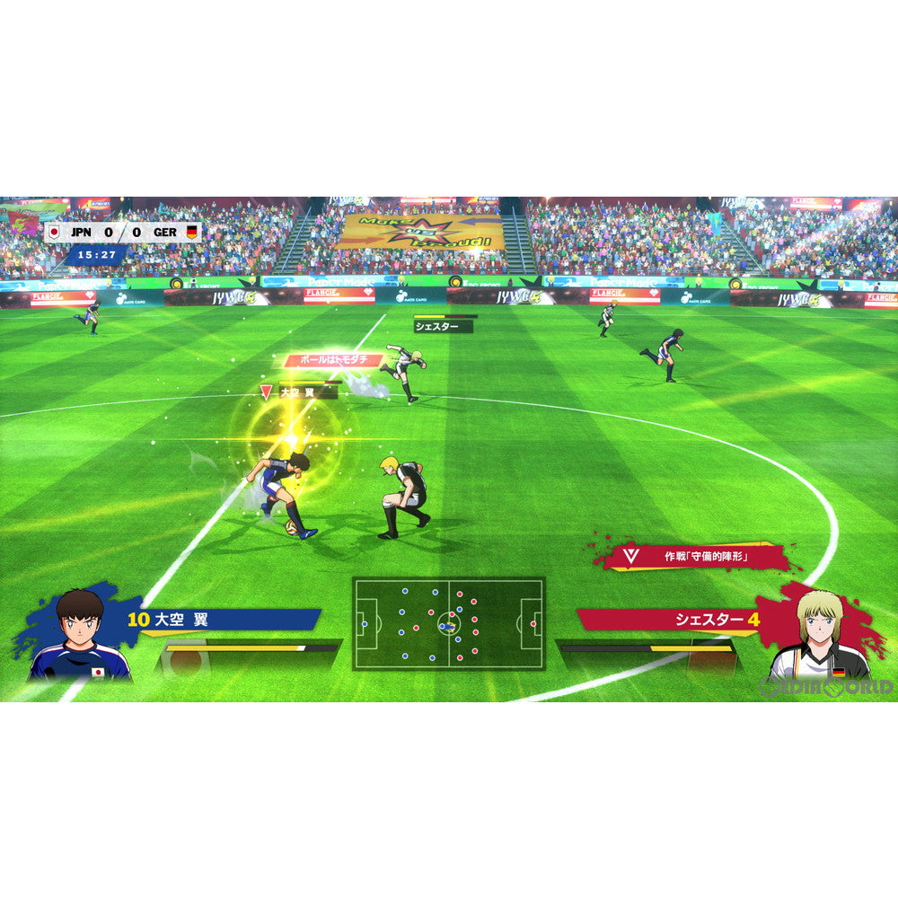 【中古即納】[お得品][表紙説明書なし][Switch]キャプテン翼 RISE OF NEW CHAMPIONS(ライズ オブ ニュー チャンピオンズ) バンダイナムコエンターテインメント (20200827)