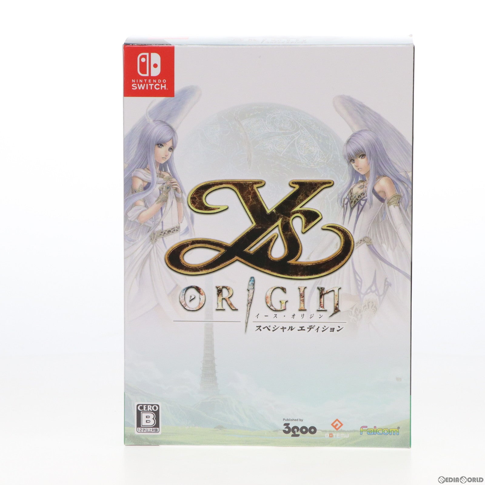 【中古即納】[お得品][表紙説明書なし][Switch]イース・オリジン スペシャルエディション(Ys ORIGIN) 3goo (20201001)