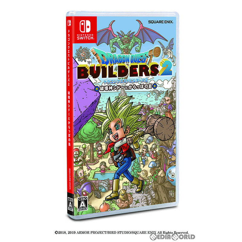 【中古即納】[Switch]〔新価格版〕ドラゴンクエストビルダーズ2 破壊神シドーとからっぽの島(HAC-2-AH97A)(20201204)