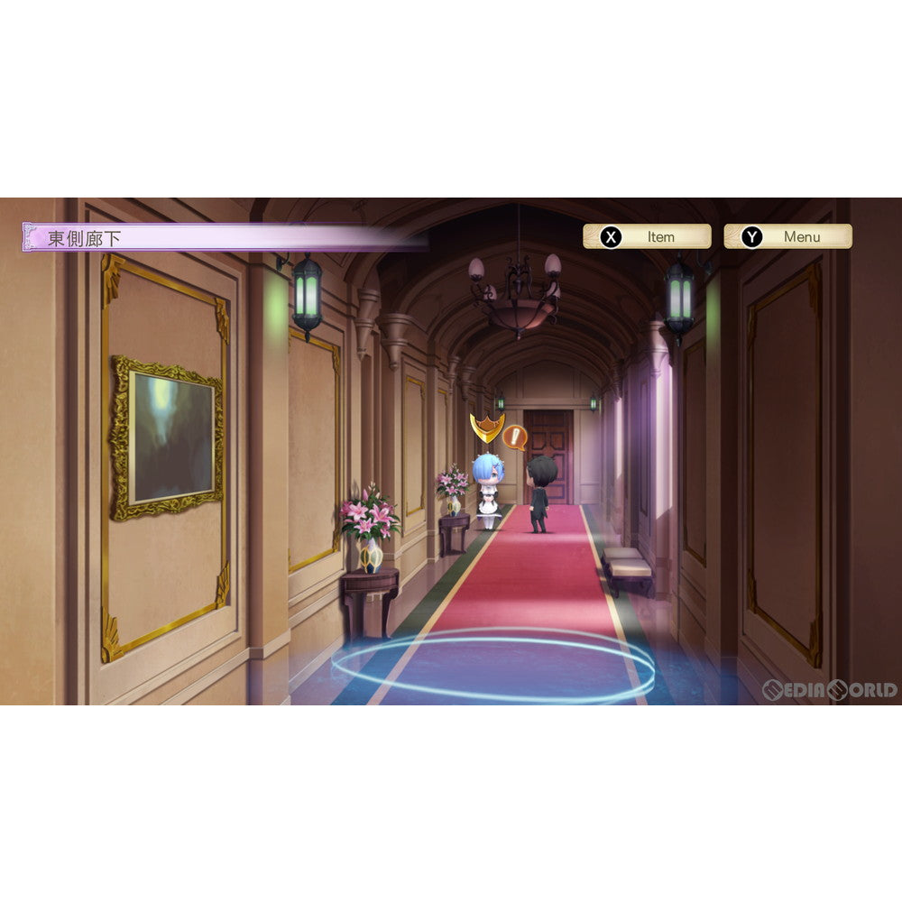 【中古即納】[お得品][表紙説明書なし][Switch]Re:ゼロから始める異世界生活 偽りの王選候補 スパイク・チュンソフト (20210128)