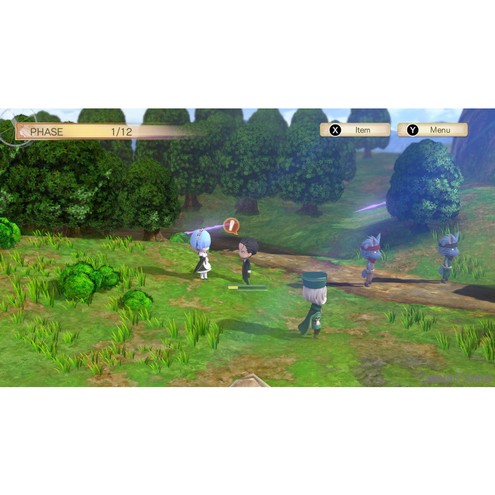 【中古即納】[お得品][表紙説明書なし][Switch]Re:ゼロから始める異世界生活 偽りの王選候補 スパイク・チュンソフト (20210128)
