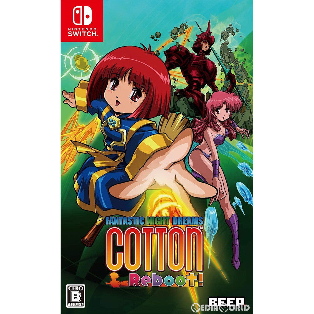 【中古即納】[お得品][表紙説明書なし][Switch]コットン リブート!(COTTON REBOOT!) 通常版 Beep Japan (20210225)