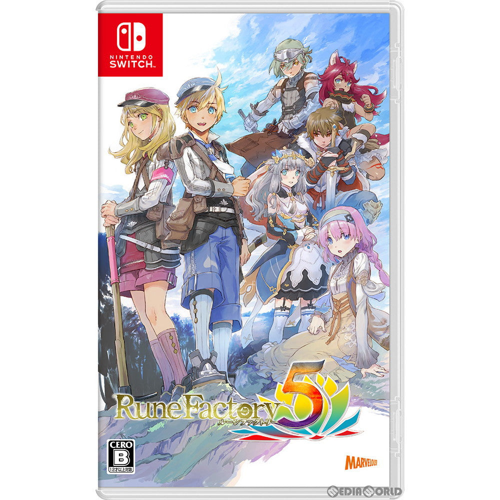 【新品即納】[Switch]ルーンファクトリー5(Rune Factory 5) 通常版 マーベラス (20210520)