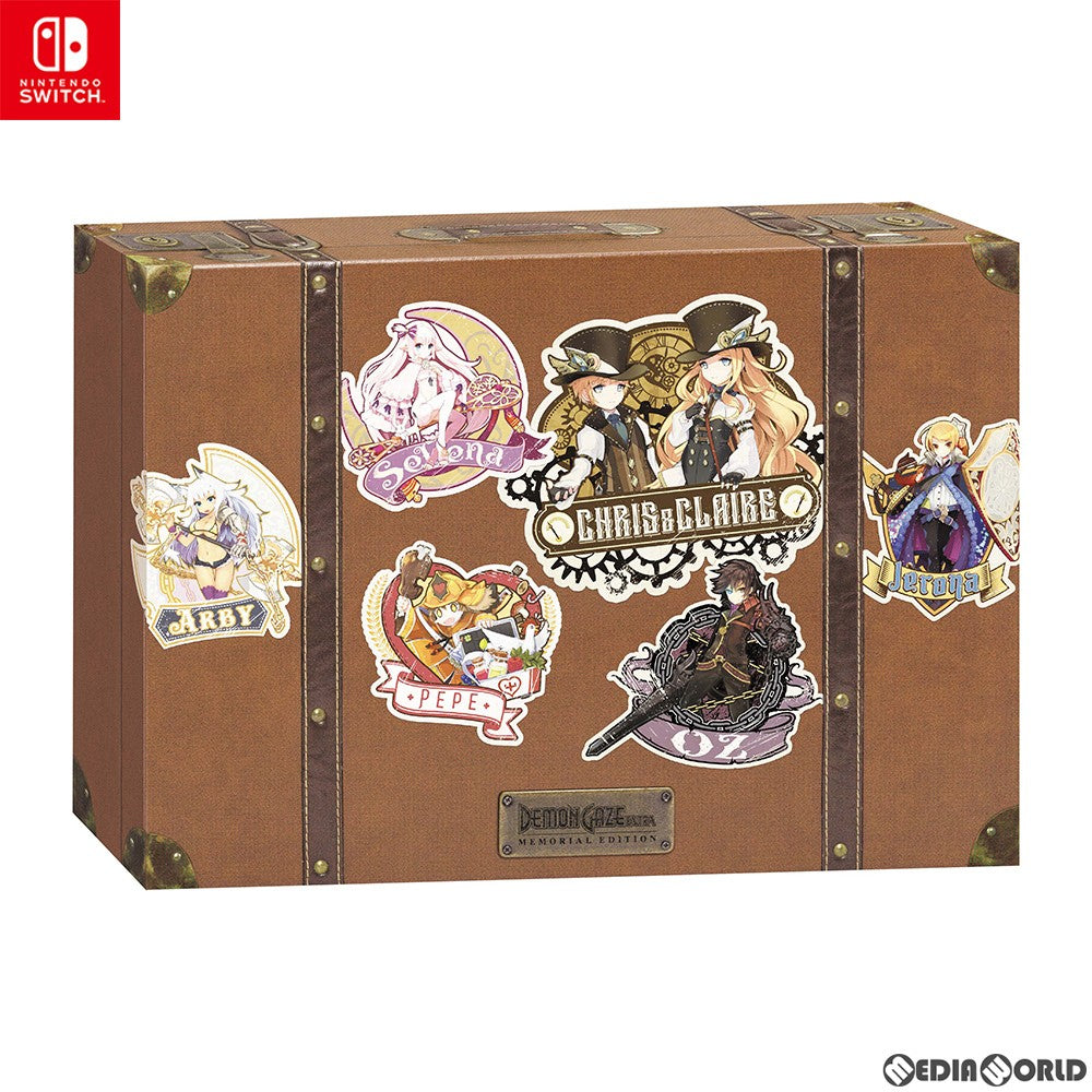 【新品即納】[Switch]DEMON GAZE EXTRA MEMORIAL EDITION(デモンゲイズ エクストラ メモリアルエディション)(限定版) 角川ゲームス (20210902)