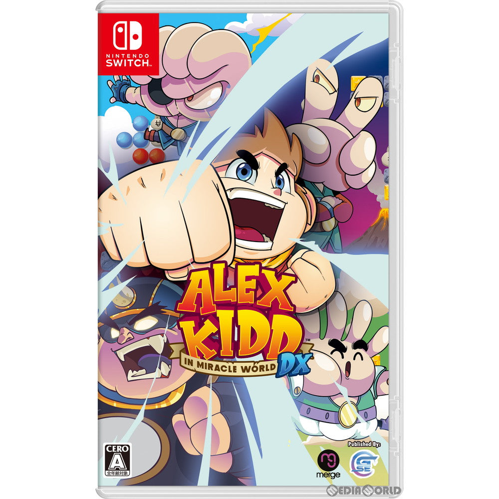 【中古即納】[Switch]Alex Kidd in Miracle World DX(アレックスキッドのミラクルワールドDX) Game Source Entertainment (20210826)