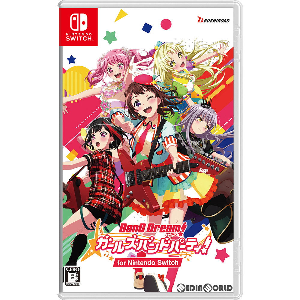 【中古即納】[Switch]バンドリ! ガールズバンドパーティ! for Nintendo Switch(ニンテンドースイッチ) ブシロード (20210916)
