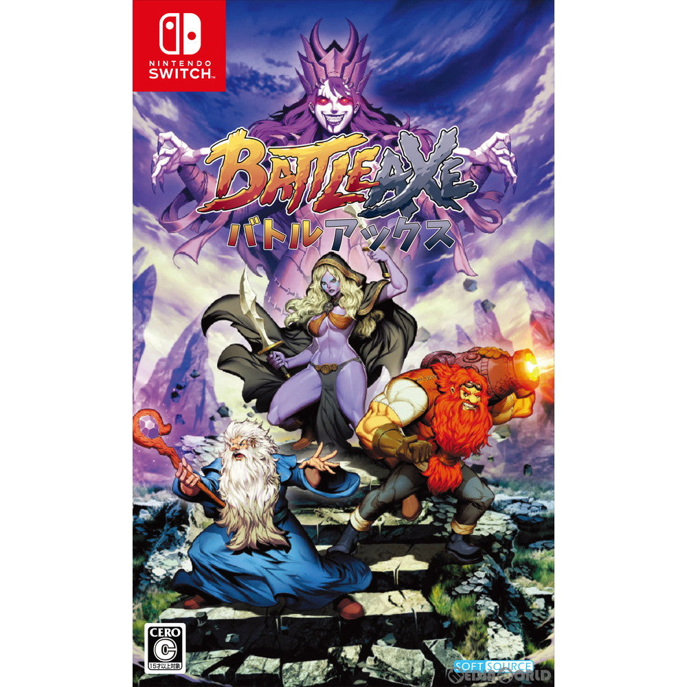 【中古即納】[Switch]BATTLE AXE(バトルアックス) SOFT SOURCE (20210930)