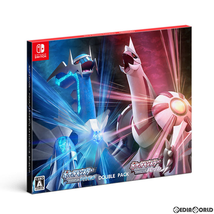 【中古即納】[お得品][表紙説明書なし][Switch]『ポケットモンスター ブリリアントダイヤモンド・シャイニングパール』ダブルパック(限定版) 任天堂 (20211119)