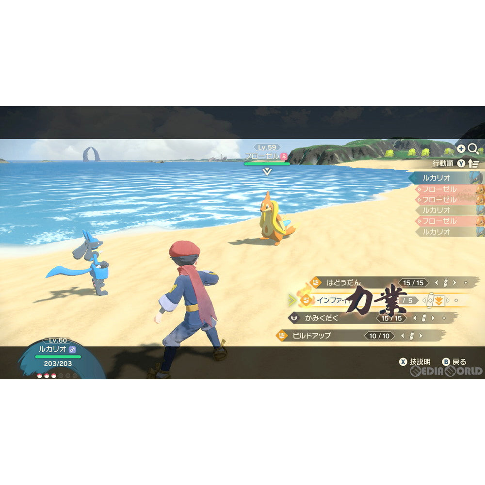 【中古即納】[お得品][表紙説明書なし][Switch]Pok&#233;mon LEGENDS(ポケモン レジェンズ) アルセウス 任天堂 (20220128)