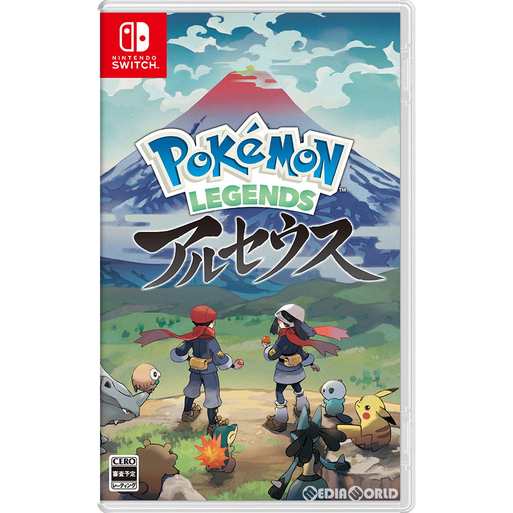 【中古即納】[お得品][表紙説明書なし][Switch]Pok&#233;mon LEGENDS(ポケモン レジェンズ) アルセウス 任天堂 (20220128)