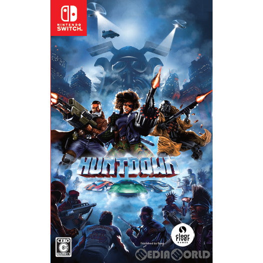 【中古即納】[Switch]HUNTDOWN(ハントダウン) Clear Rivre Games (20211028)