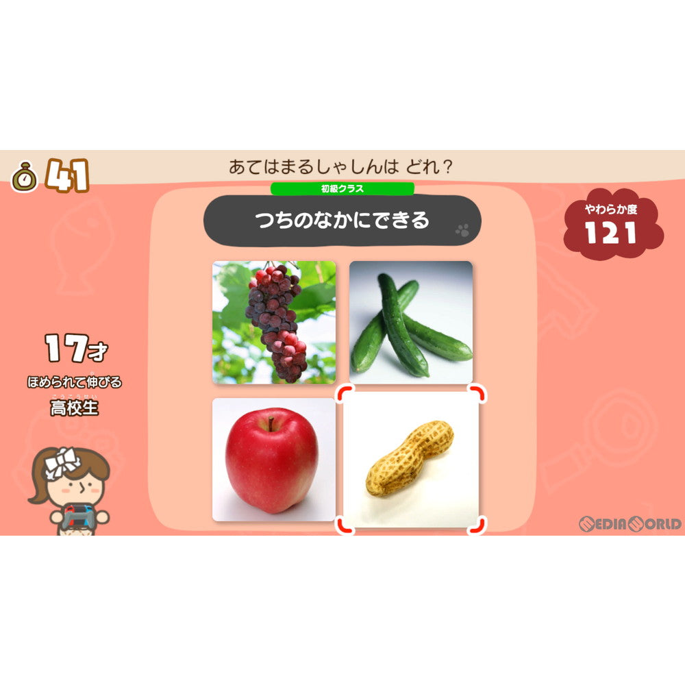 【中古即納】[お得品][表紙説明書なし][Switch]やわらかあたま塾 いっしょにあたまのストレッチ 任天堂 (20211203)