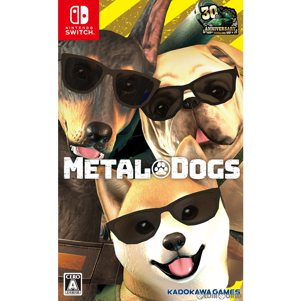 【新品即納】[Switch]メタルドッグス(METAL DOGS) 通常版 角川ゲームス (20220408)
