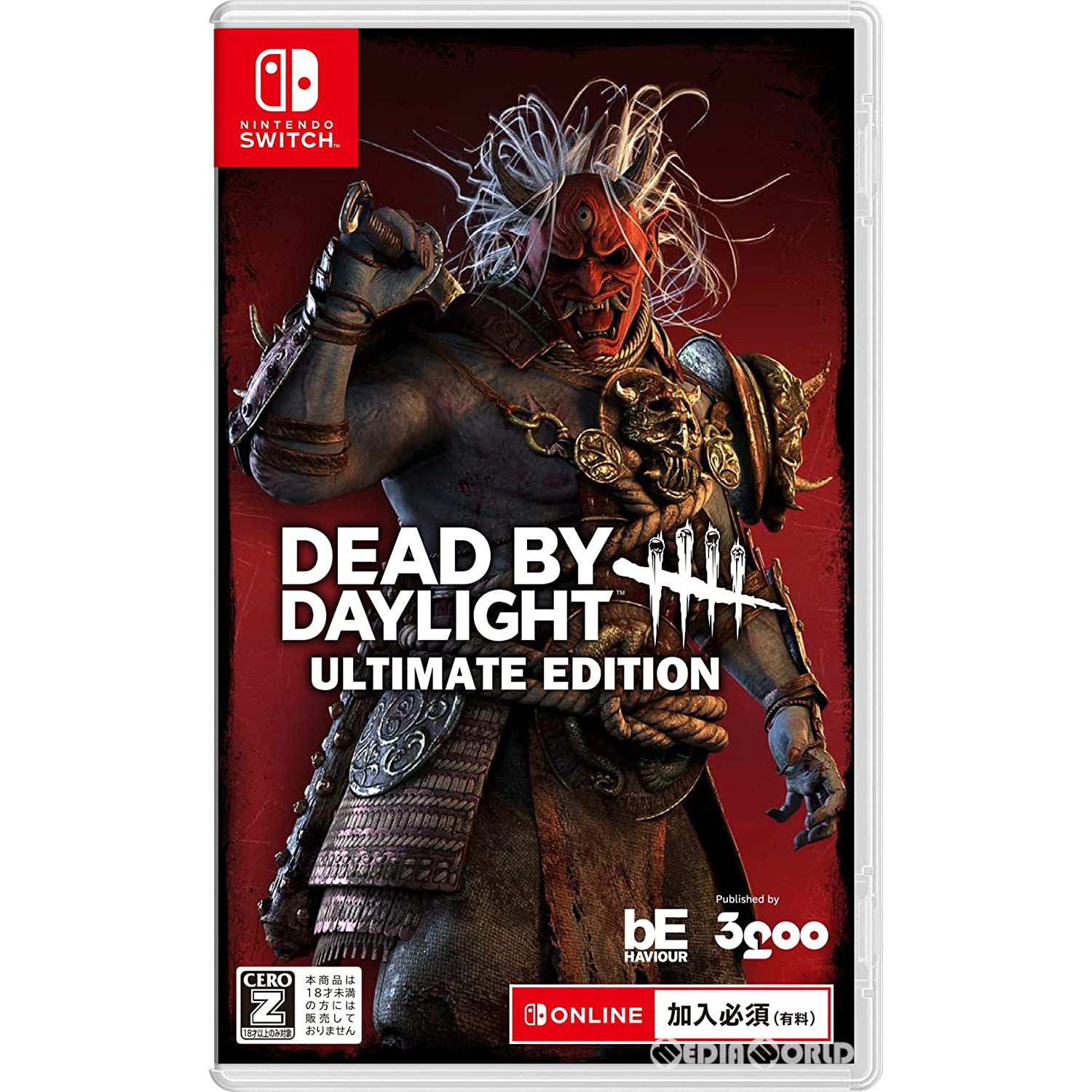 【新品】【お取り寄せ】[Switch]Dead by Daylight(デッドバイデイライト) アルティメットエディション 公式日本版(オンライン専用) 3goo (20220512)