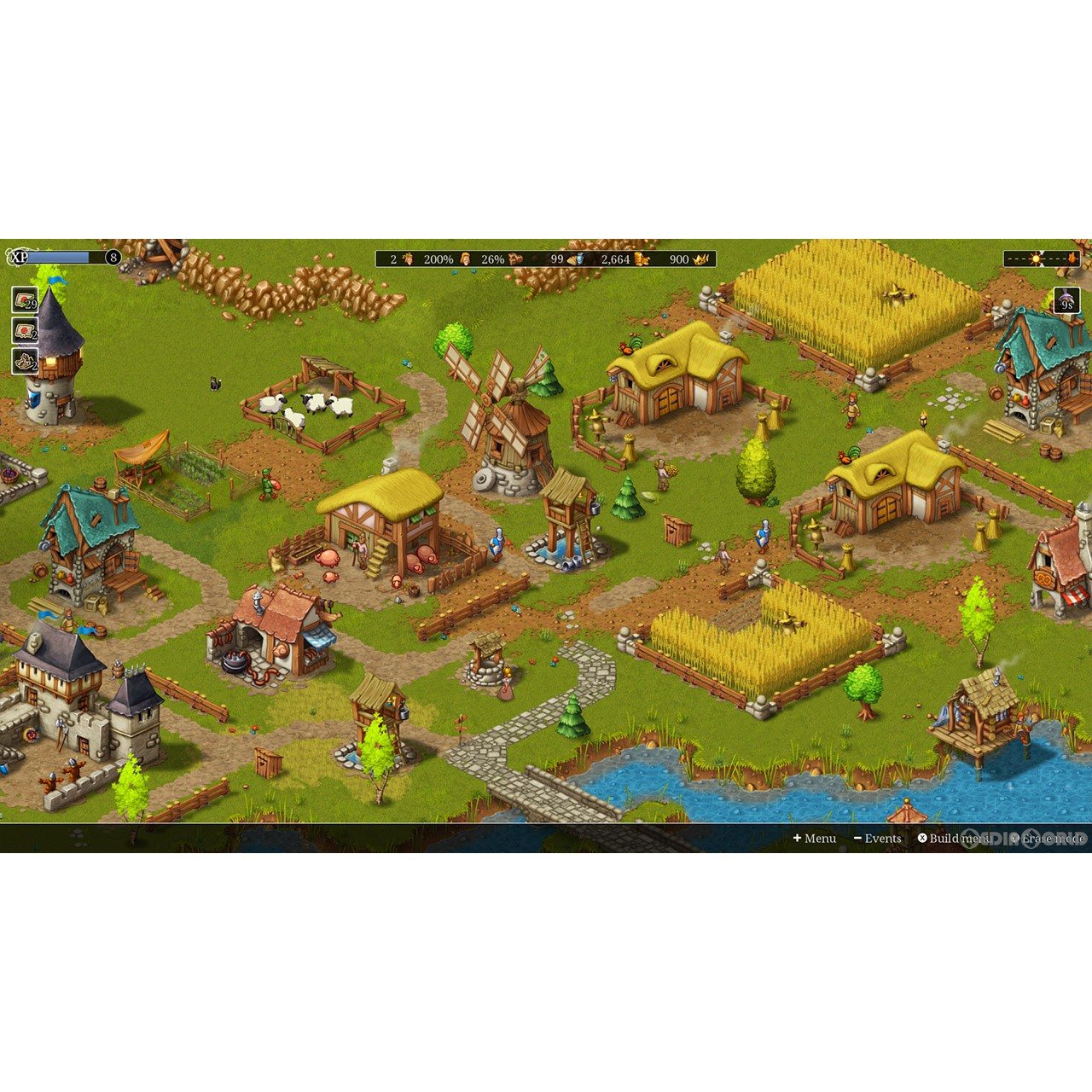 【新品即納】[Switch]タウンズメン キングダムリビルト コンプリートエディション(TOWNSMEN - A KINGDOM REBUILT COMPLETE EDITION) THQ Nordic (20220526)