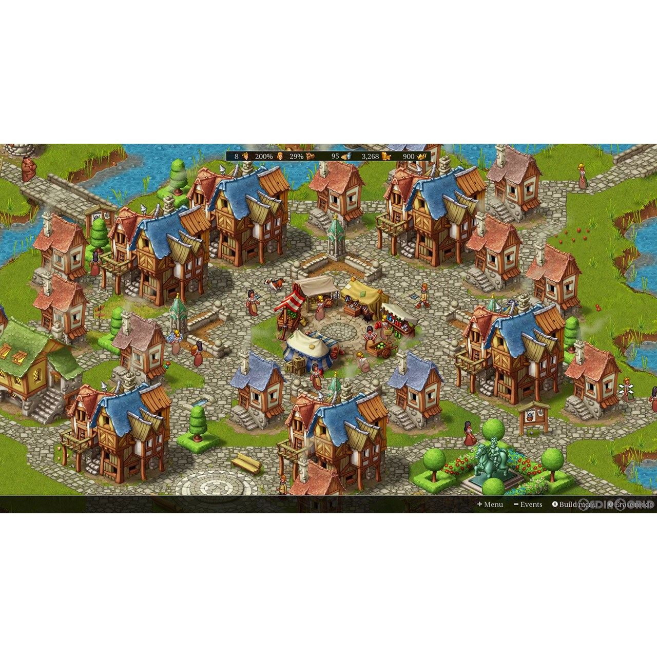 【新品即納】[Switch]タウンズメン キングダムリビルト コンプリートエディション(TOWNSMEN - A KINGDOM REBUILT COMPLETE EDITION) THQ Nordic (20220526)