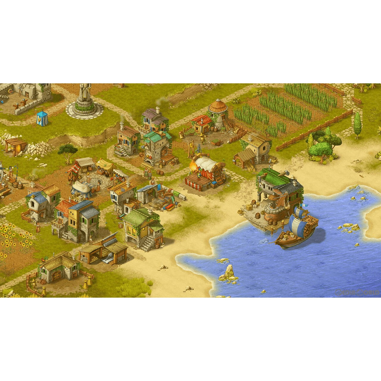 【新品即納】[Switch]タウンズメン キングダムリビルト コンプリートエディション(TOWNSMEN - A KINGDOM REBUILT COMPLETE EDITION) THQ Nordic (20220526)