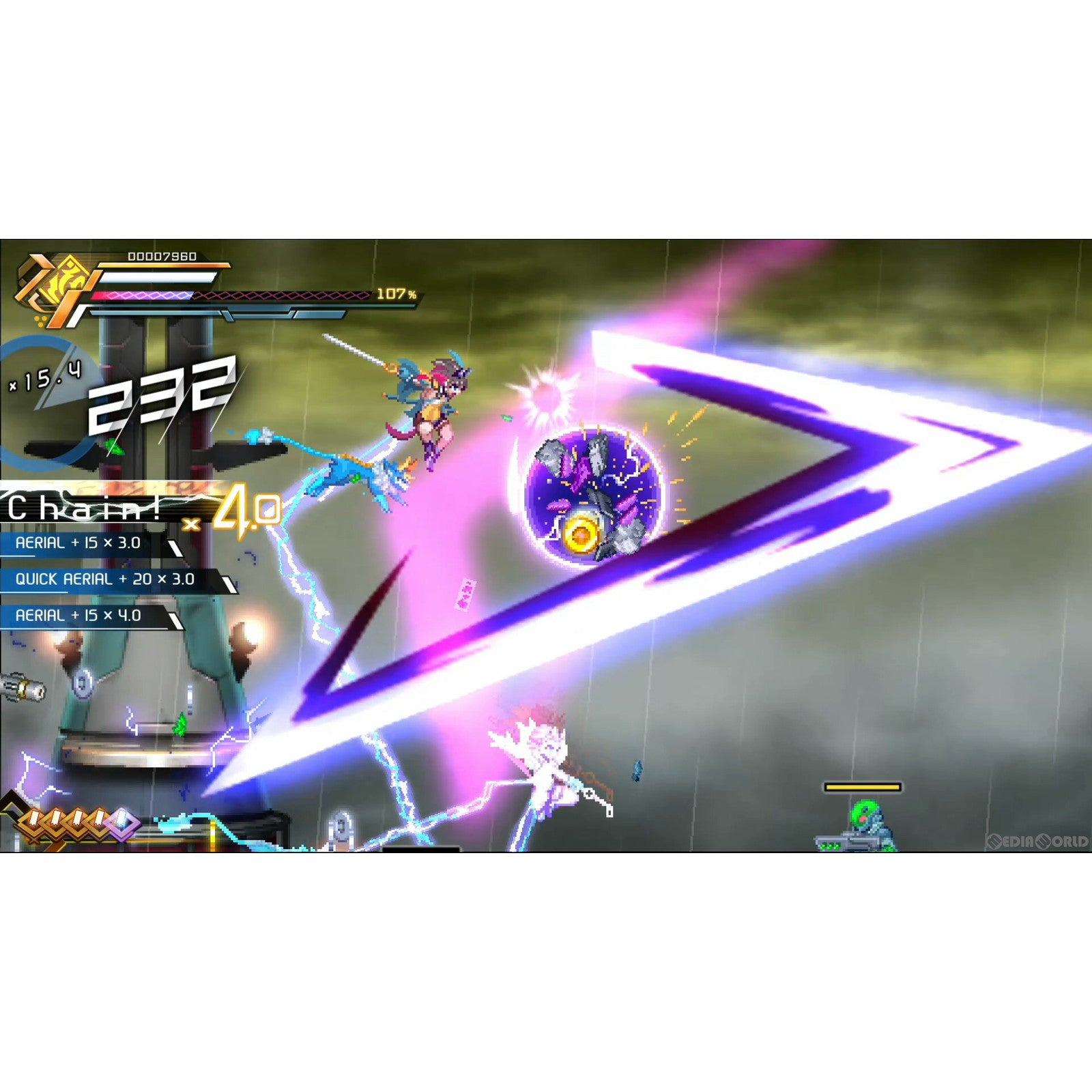 【中古即納】[Switch]蒼き雷霆ガンヴォルト 鎖環(アームドブルー ガンヴォルト ギブス) 限定版 インティ・クリエイツ (20220728)